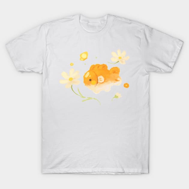 Flower Fish T-Shirt by happyyu